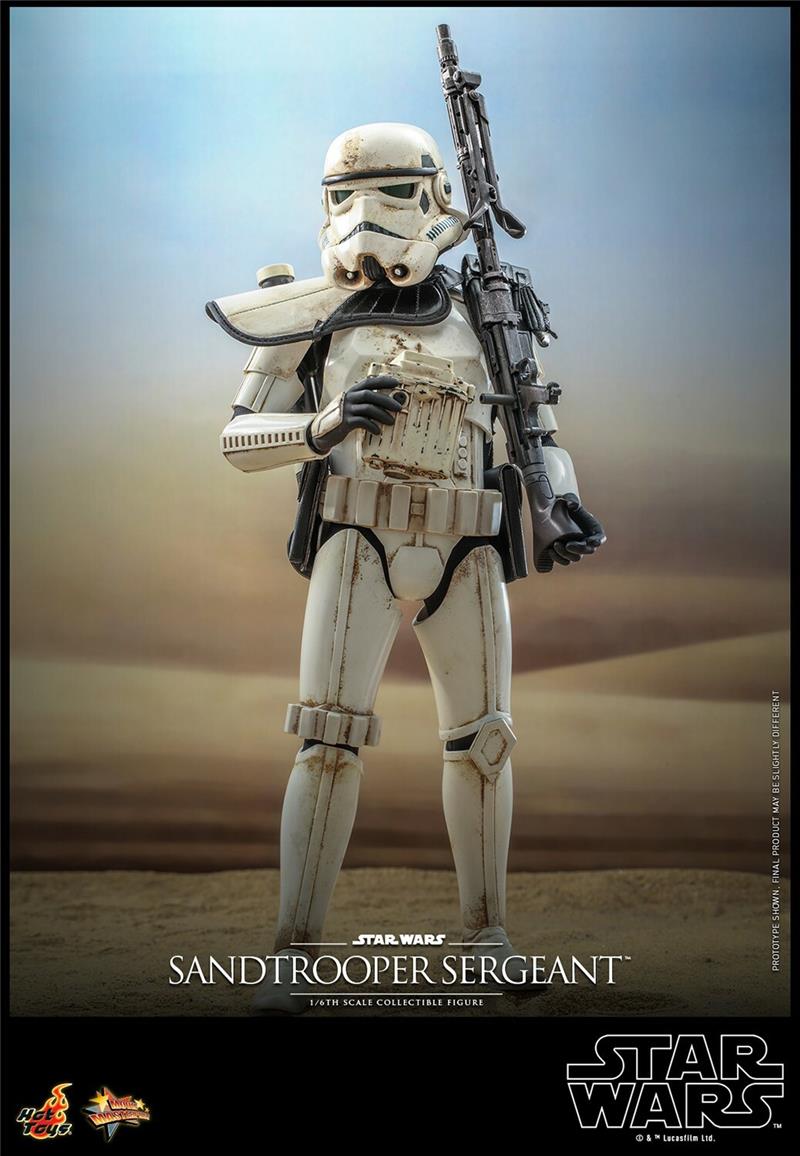 1/6 HOT TOYS - STAR WARS: A NEW HOPE - SANDTROOPER SERGEANT