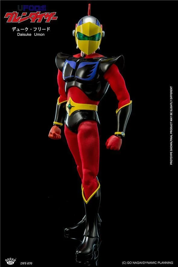 KING ARTS DAISUKE UMON (DUKE FLEED - ACTARUS) (RESTOCK 2024)