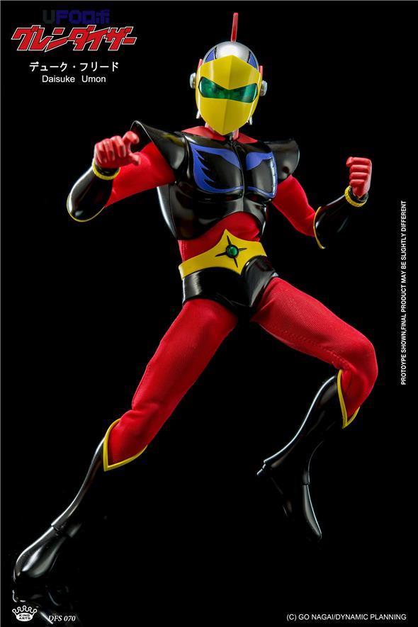 KING ARTS DAISUKE UMON (DUKE FLEED - ACTARUS) (RESTOCK 2024)