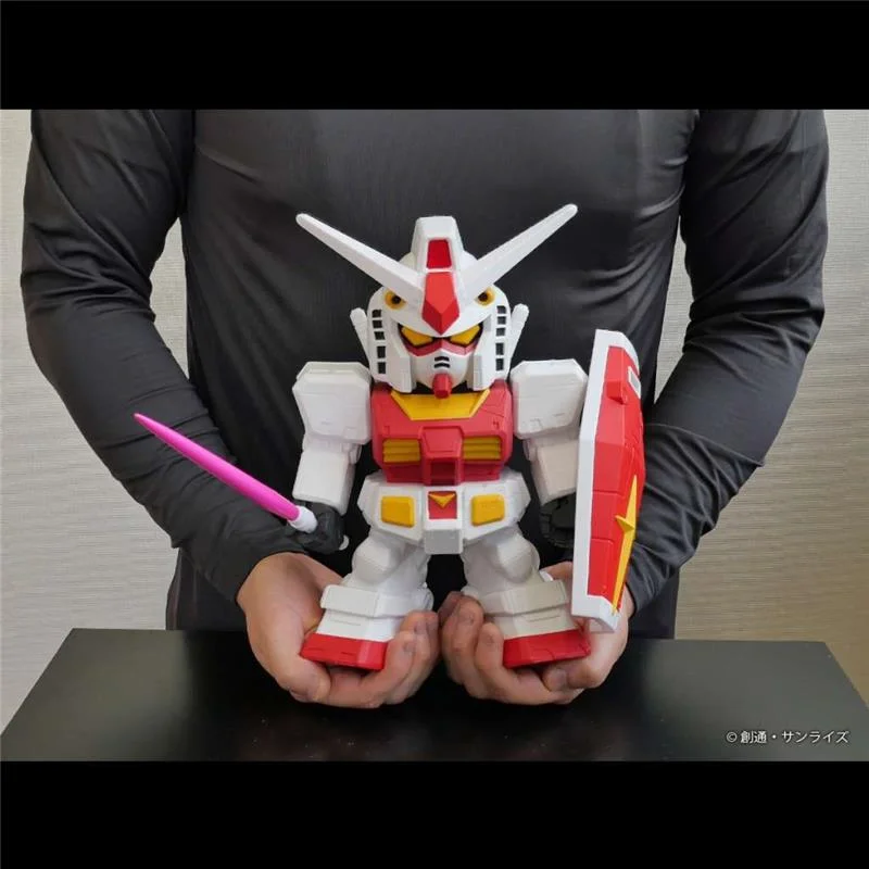JUMBO SOFVI FIGURE SD GUNDAM RX-78-2P COLOR VER