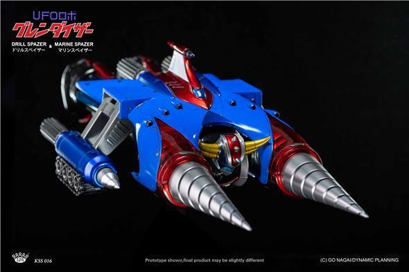 KING ARTS GRENDIZER DRILL SPAZER E MARINE SPAZER (NO BATTERIE) (RESTOCK 2024)