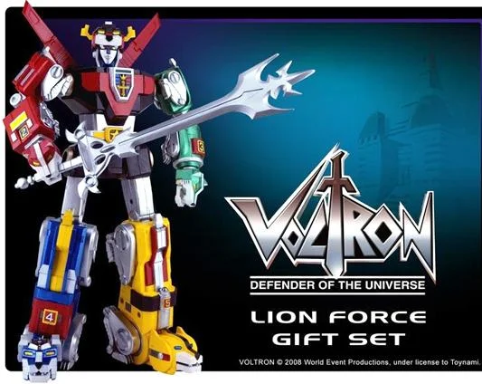 VOLTRON LION FORCE GIFT SET