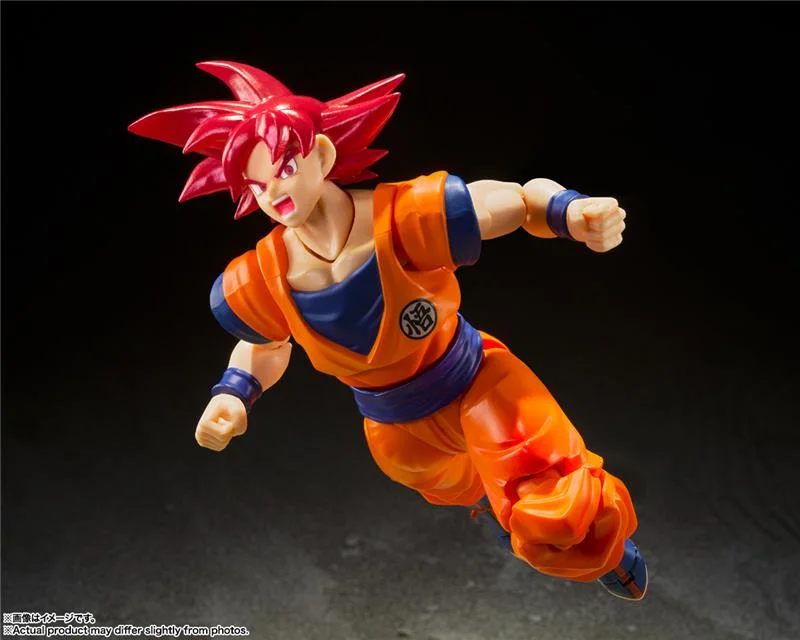 S.H. FIGUARTS - DRAGON BALL SUPER - SUPER SAIYAN GOD SON GOKU (SAIYAN GOD OF VIRTUE)
