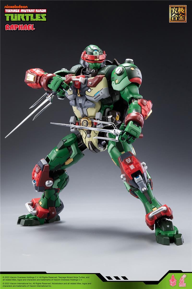 TMNT HB0013 ALLOY MECHA NINJA TURTLES RAFFAELLO