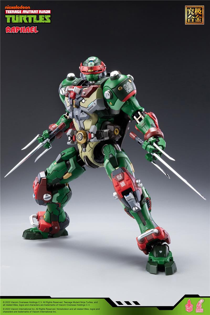 TMNT HB0013 ALLOY MECHA NINJA TURTLES RAFFAELLO
