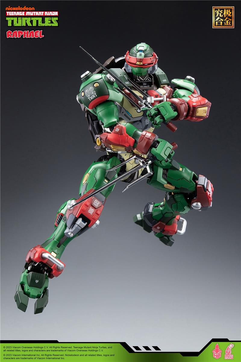 TMNT HB0013 ALLOY MECHA NINJA TURTLES RAFFAELLO