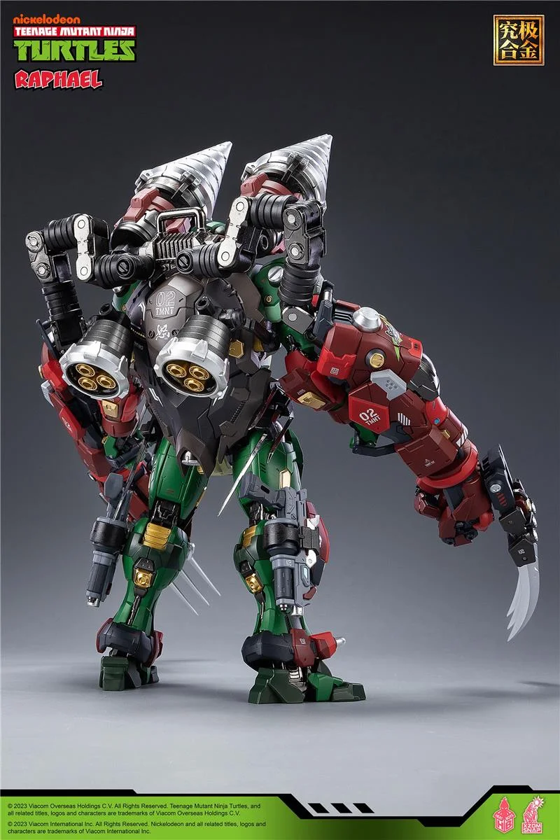 TMNT HB0013 ALLOY MECHA NINJA TURTLES RAFFAELLO