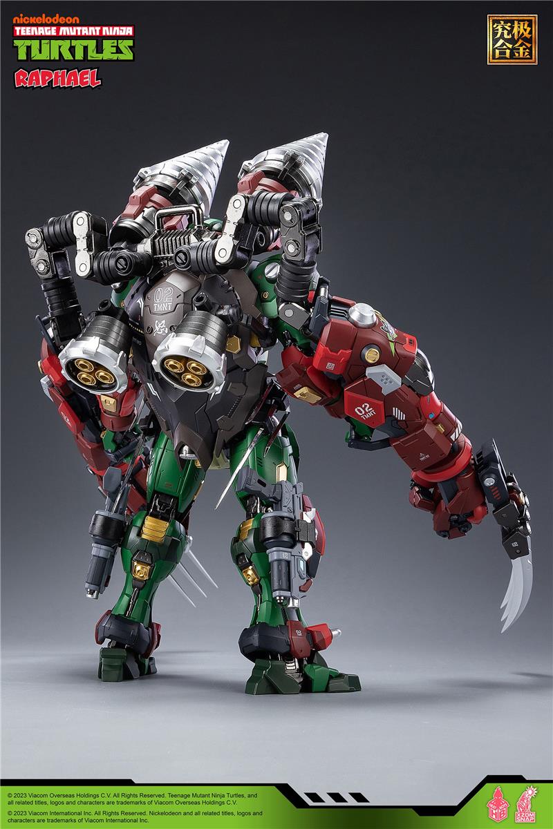 TMNT HB0013 ALLOY MECHA NINJA TURTLES RAFFAELLO