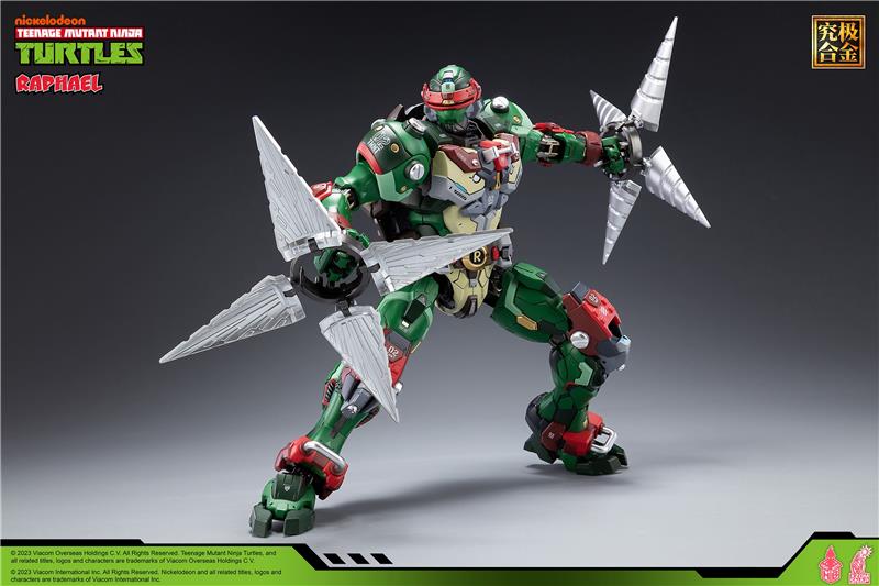 TMNT HB0013 ALLOY MECHA NINJA TURTLES RAFFAELLO