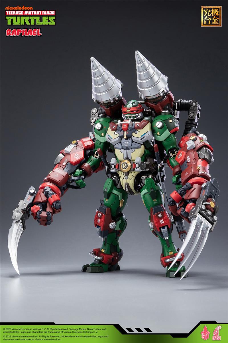 TMNT HB0013 ALLOY MECHA NINJA TURTLES RAFFAELLO