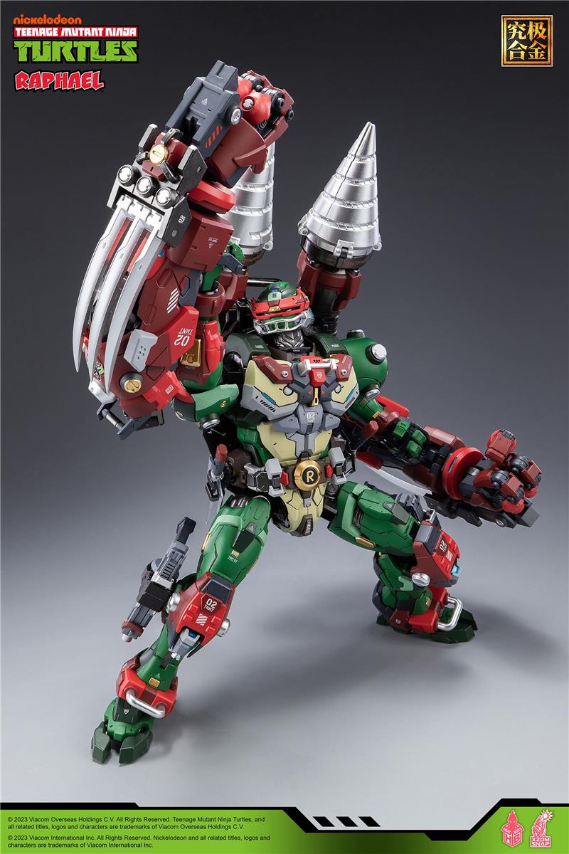 TMNT HB0013 ALLOY MECHA NINJA TURTLES RAFFAELLO