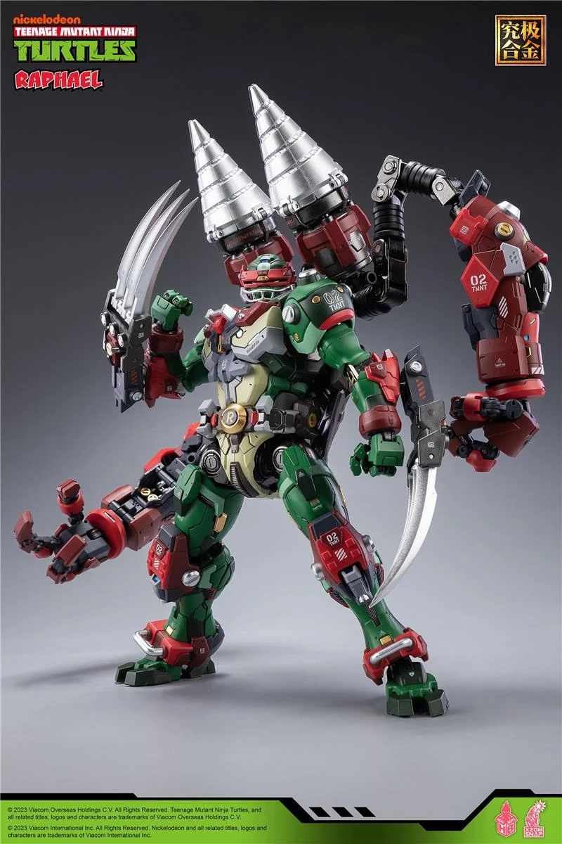 TMNT HB0013 ALLOY MECHA NINJA TURTLES RAFFAELLO