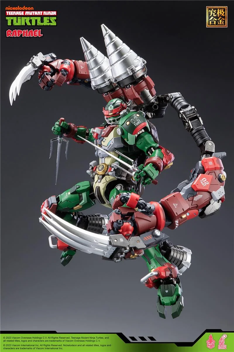 TMNT HB0013 ALLOY MECHA NINJA TURTLES RAFFAELLO