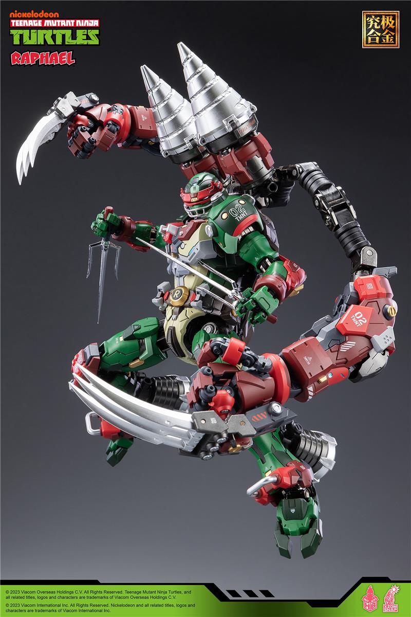 TMNT HB0013 ALLOY MECHA NINJA TURTLES RAFFAELLO