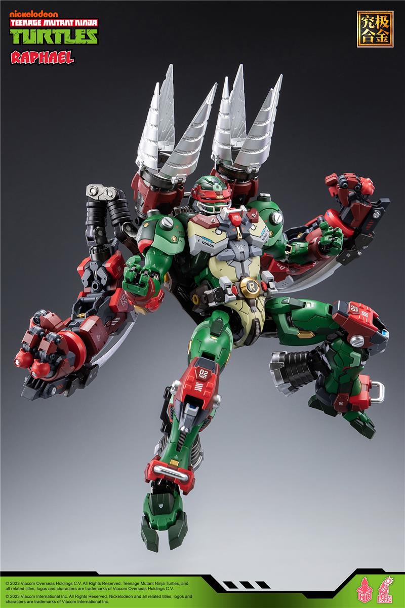 TMNT HB0013 ALLOY MECHA NINJA TURTLES RAFFAELLO