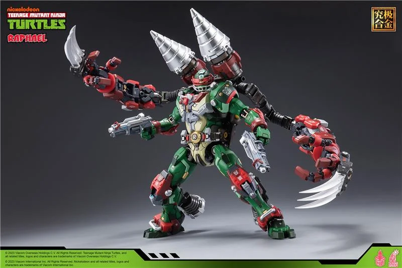 TMNT HB0013 ALLOY MECHA NINJA TURTLES RAFFAELLO