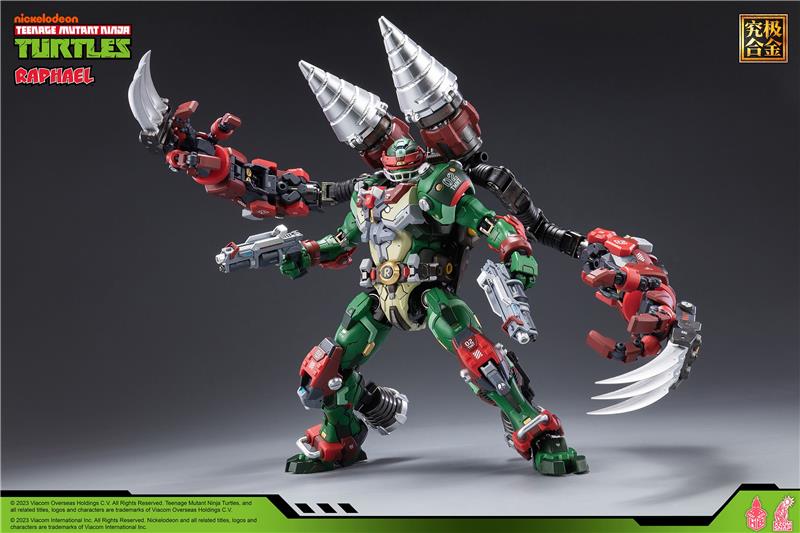 TMNT HB0013 ALLOY MECHA NINJA TURTLES RAFFAELLO