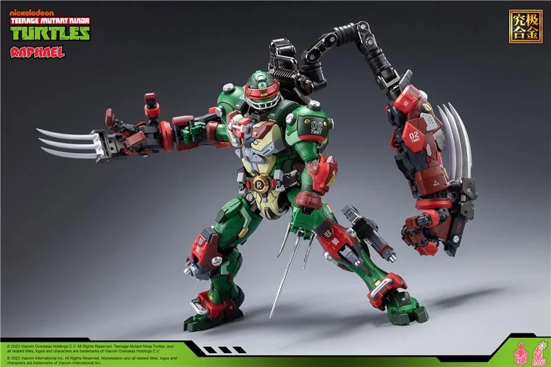 TMNT HB0013 ALLOY MECHA NINJA TURTLES RAFFAELLO