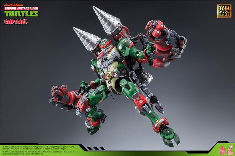 TMNT HB0013 ALLOY MECHA NINJA TURTLES RAFFAELLO