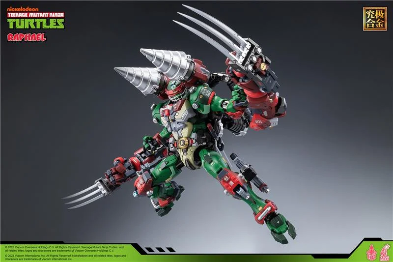 TMNT HB0013 ALLOY MECHA NINJA TURTLES RAFFAELLO