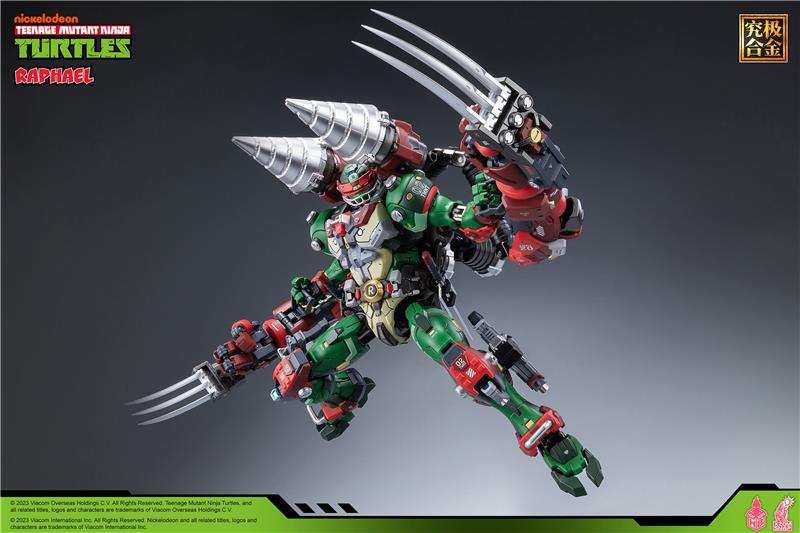 TMNT HB0013 ALLOY MECHA NINJA TURTLES RAFFAELLO