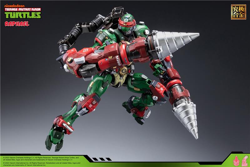 TMNT HB0013 ALLOY MECHA NINJA TURTLES RAFFAELLO
