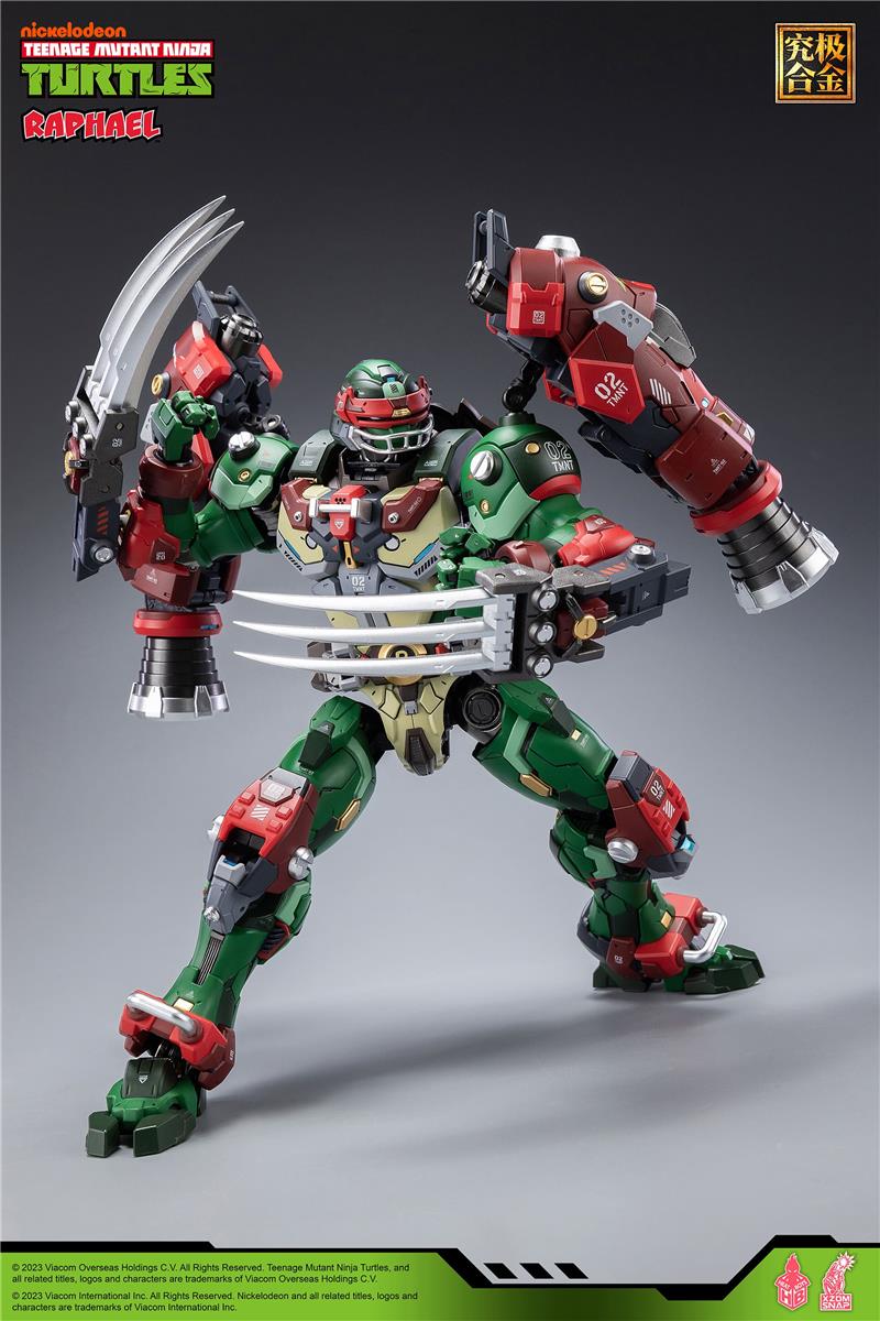 TMNT HB0013 ALLOY MECHA NINJA TURTLES RAFFAELLO