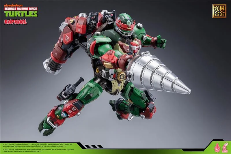 TMNT HB0013 ALLOY MECHA NINJA TURTLES RAFFAELLO