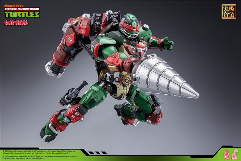 TMNT HB0013 ALLOY MECHA NINJA TURTLES RAFFAELLO