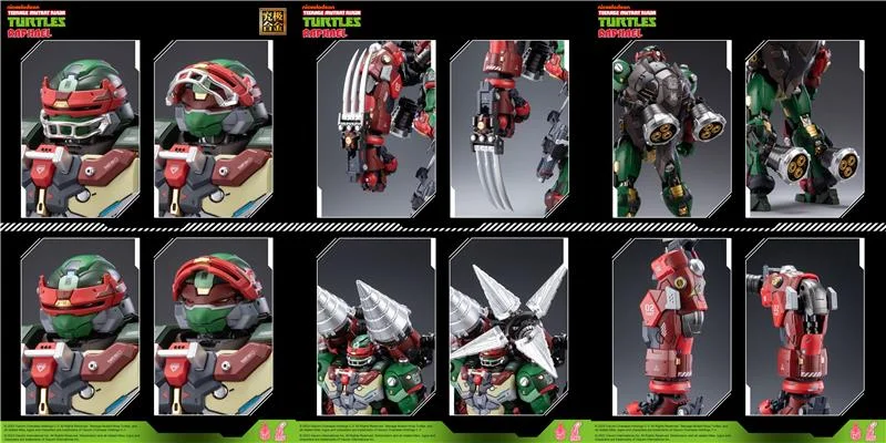 TMNT HB0013 ALLOY MECHA NINJA TURTLES RAFFAELLO