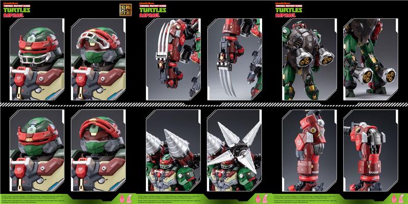 TMNT HB0013 ALLOY MECHA NINJA TURTLES RAFFAELLO