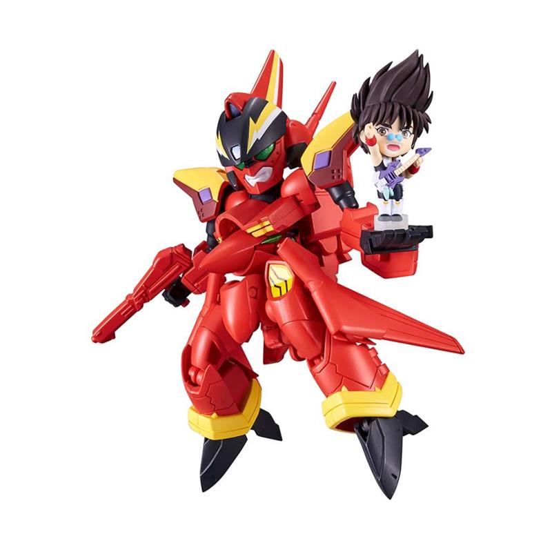 TINY SESSION - MACROSS 7 VF-19 CUSTOM FIRE VALKYRIE WITH BASARA NEKKI