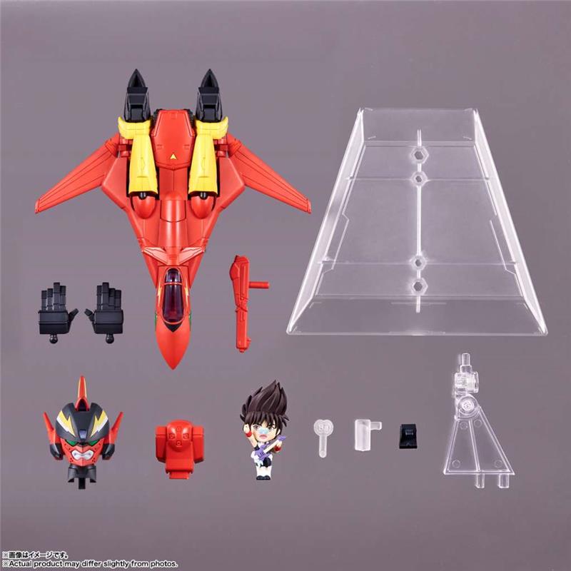 TINY SESSION - MACROSS 7 VF-19 CUSTOM FIRE VALKYRIE WITH BASARA NEKKI