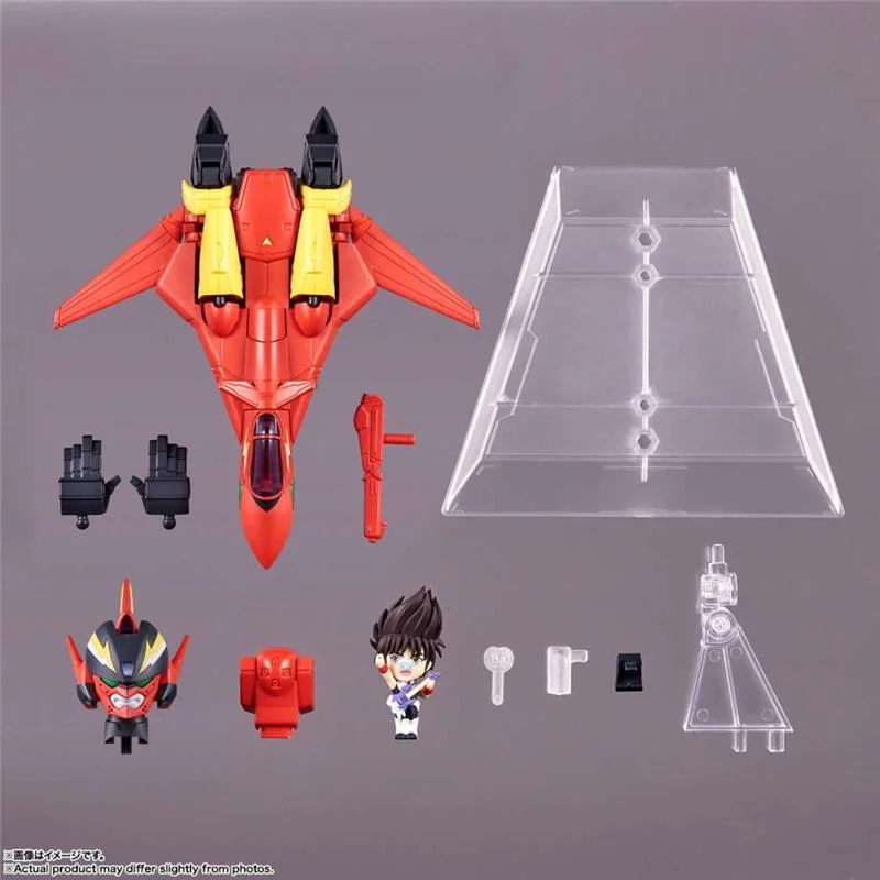 TINY SESSION - MACROSS 7 VF-19 CUSTOM FIRE VALKYRIE WITH BASARA NEKKI