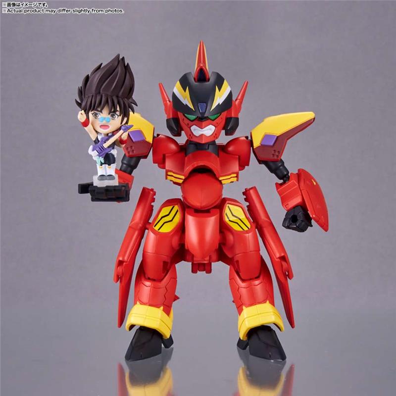 TINY SESSION - MACROSS 7 VF-19 CUSTOM FIRE VALKYRIE WITH BASARA NEKKI