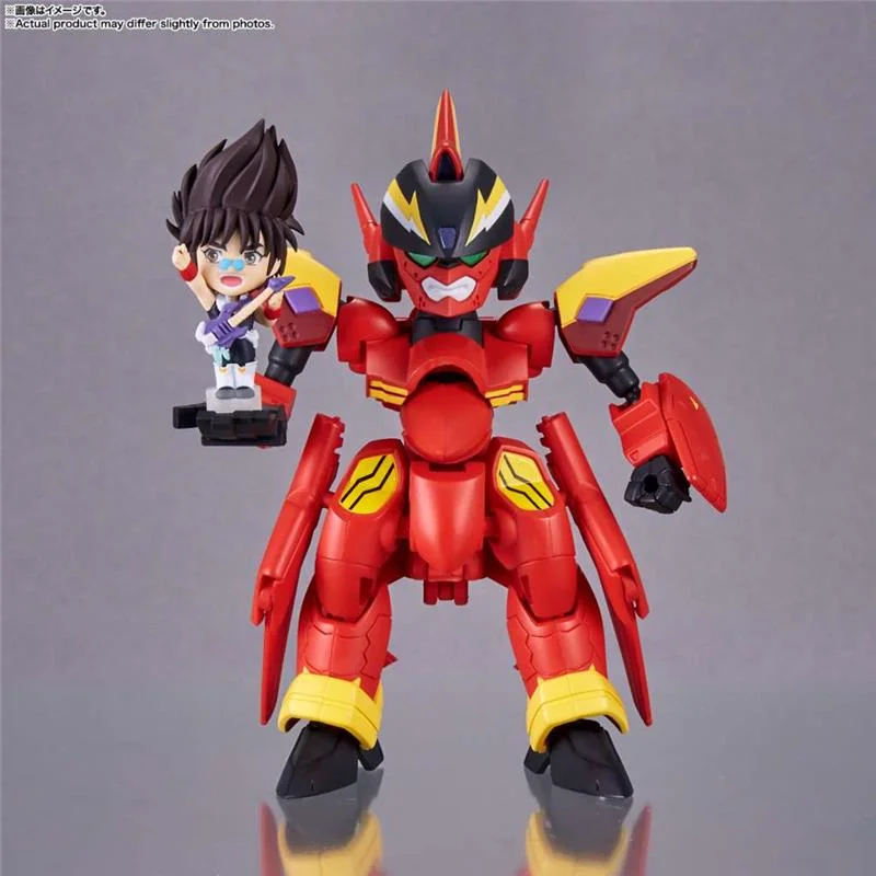 TINY SESSION - MACROSS 7 VF-19 CUSTOM FIRE VALKYRIE WITH BASARA NEKKI