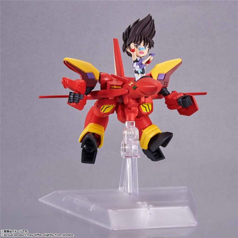 TINY SESSION - MACROSS 7 VF-19 CUSTOM FIRE VALKYRIE WITH BASARA NEKKI