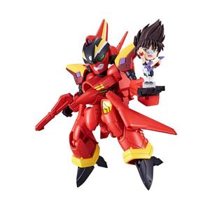 TINY SESSION - MACROSS 7 VF-19 CUSTOM FIRE VALKYRIE WITH BASARA NEKKI