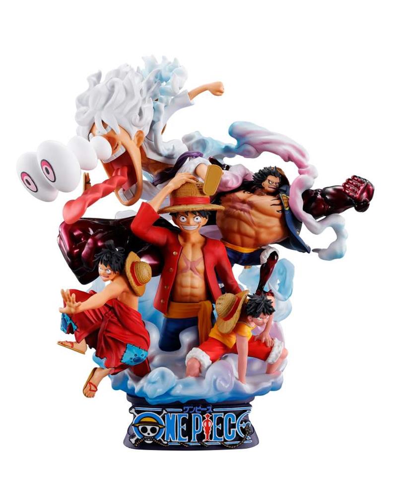 PETITRAMA DX LOGBOX ONE PIECE RE-BIRTH LUFFY SPECIAL