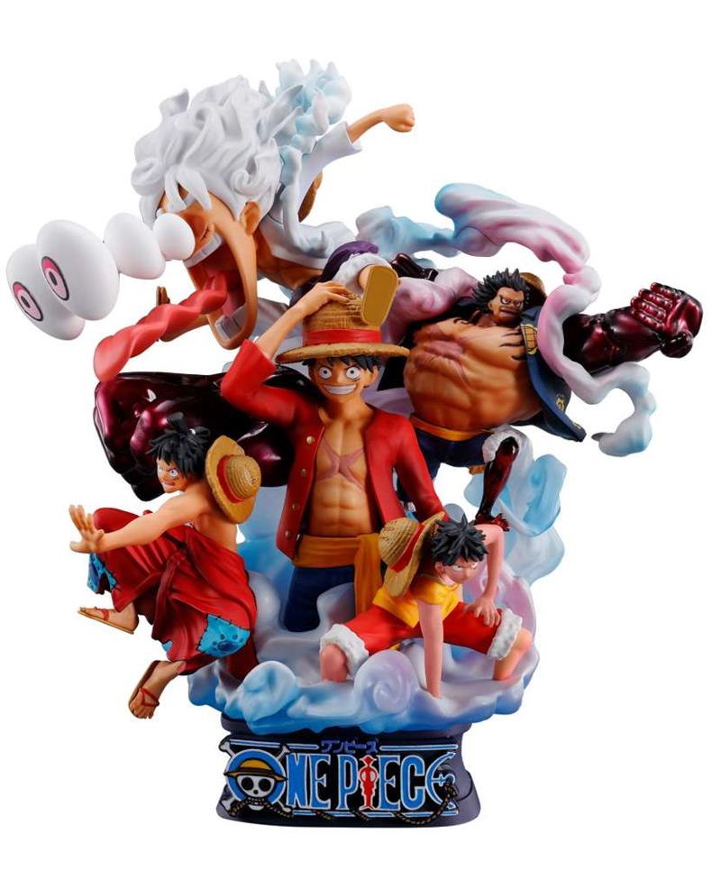 PETITRAMA DX LOGBOX ONE PIECE RE-BIRTH LUFFY SPECIAL