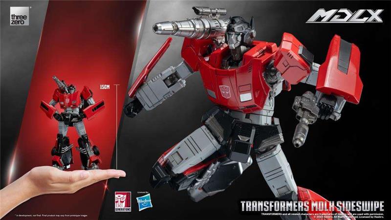 THREEZERO - TRANSFORMERS SIDESWIPE MDLX FIGURE