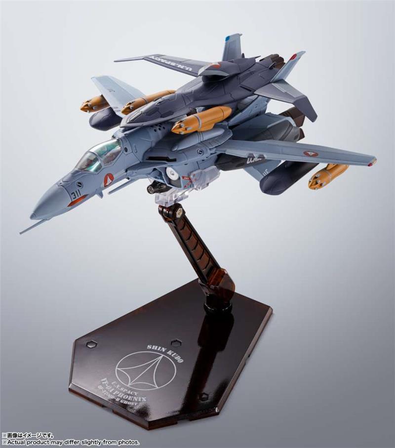 HI-METAL-R - MACROSS VF-0A PHOENIX(SHIN KUDO USE) & QF-2200D-B GHOST