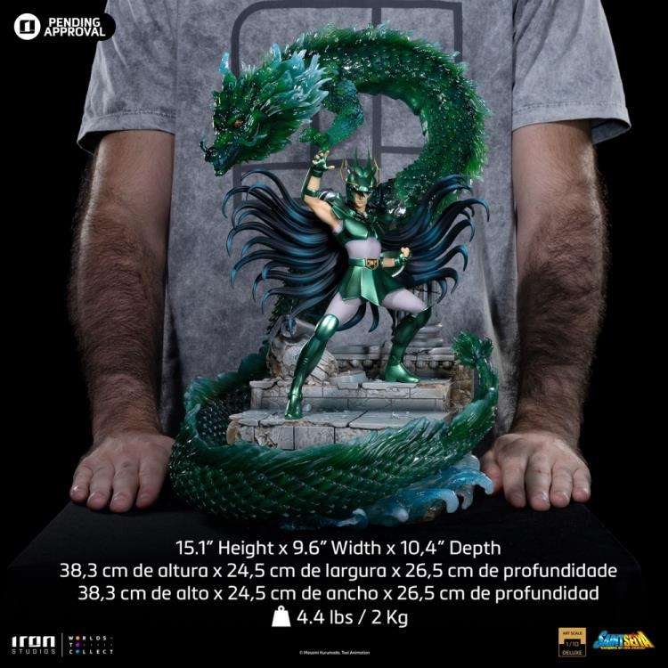 1/10 IRON STUDIOS - SAINT SEIYA RAGON SHIRYU DLX