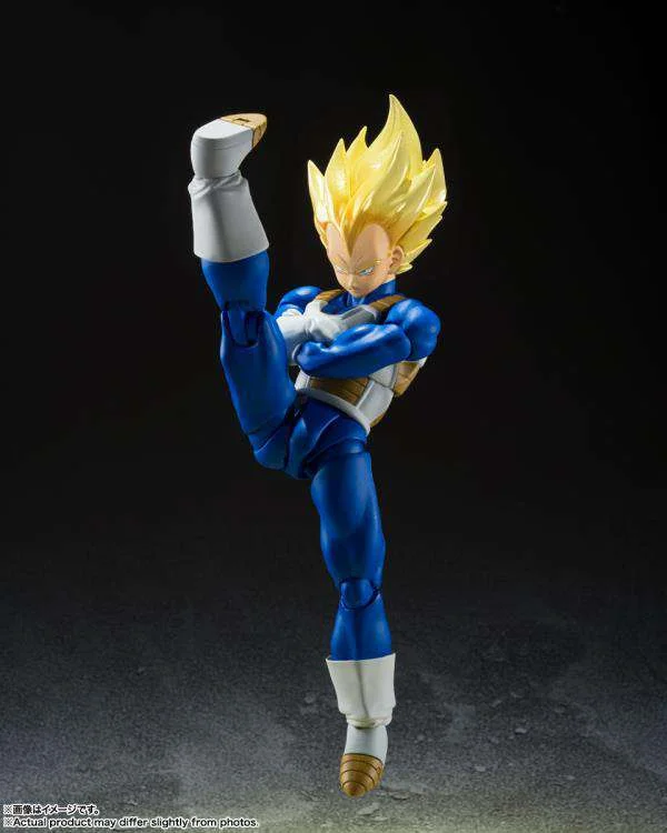 S.H. FIGUARTS - DRAGON BALL Z SS VEGETA AWAKENED (RISTAMPA 2024)