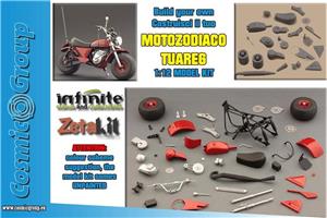 TUAREG MOTO ZODIACO MODEL KIT 1/12