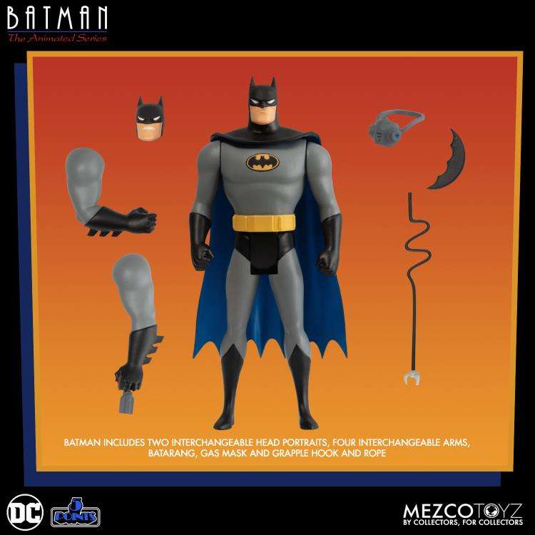5 POINTS - BATMAN THE ANIMATED SERIE ACTION FIGURE SET(4)
