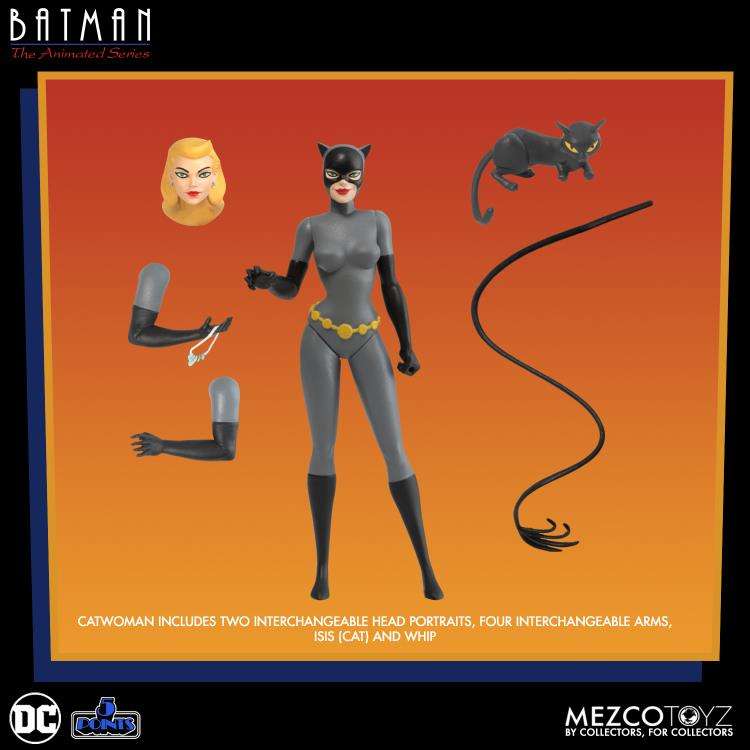 5 POINTS - BATMAN THE ANIMATED SERIE ACTION FIGURE SET(4)