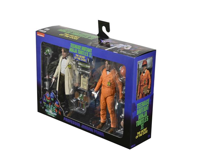 NECA - TMNT 2 PERRY LAB COAT & HAZMAT 2-PACK