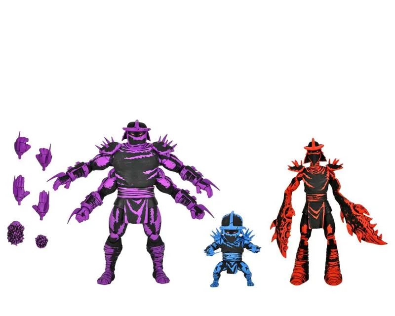 NECA - TMNT MIRAGE SHREDDER CLONES BOX SET