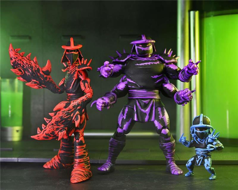 NECA - TMNT MIRAGE SHREDDER CLONES BOX SET